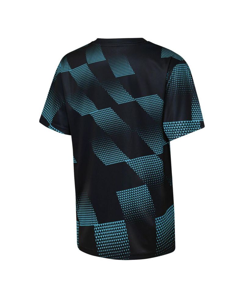 Big Boys and Girls Black Charlotte FC Sheer Thrill T-Shirt