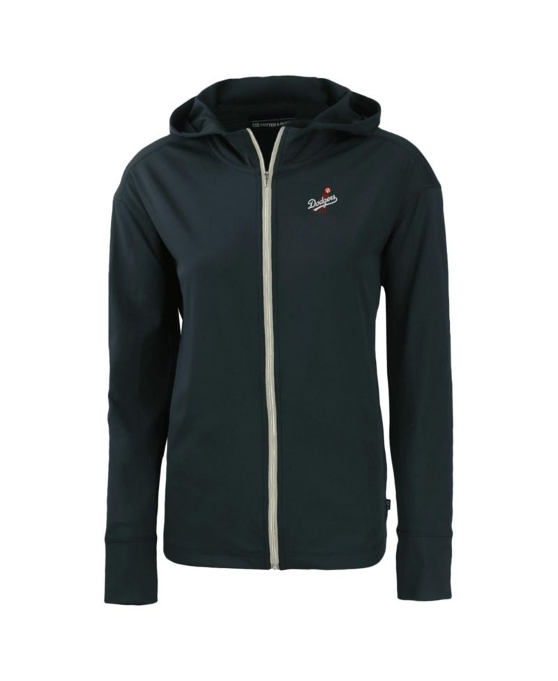 Women's Navy Los Angeles Dodgers Daybreak Eco Full-Zip Hoodie Jacket
