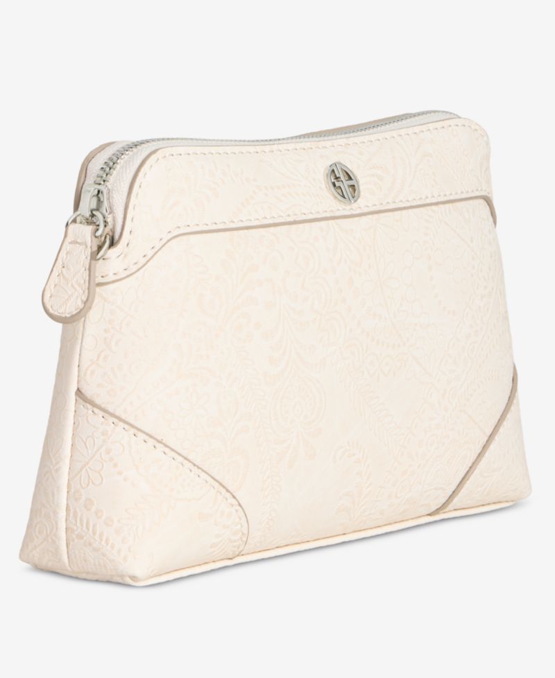 Paisley Crossbody Wristlet