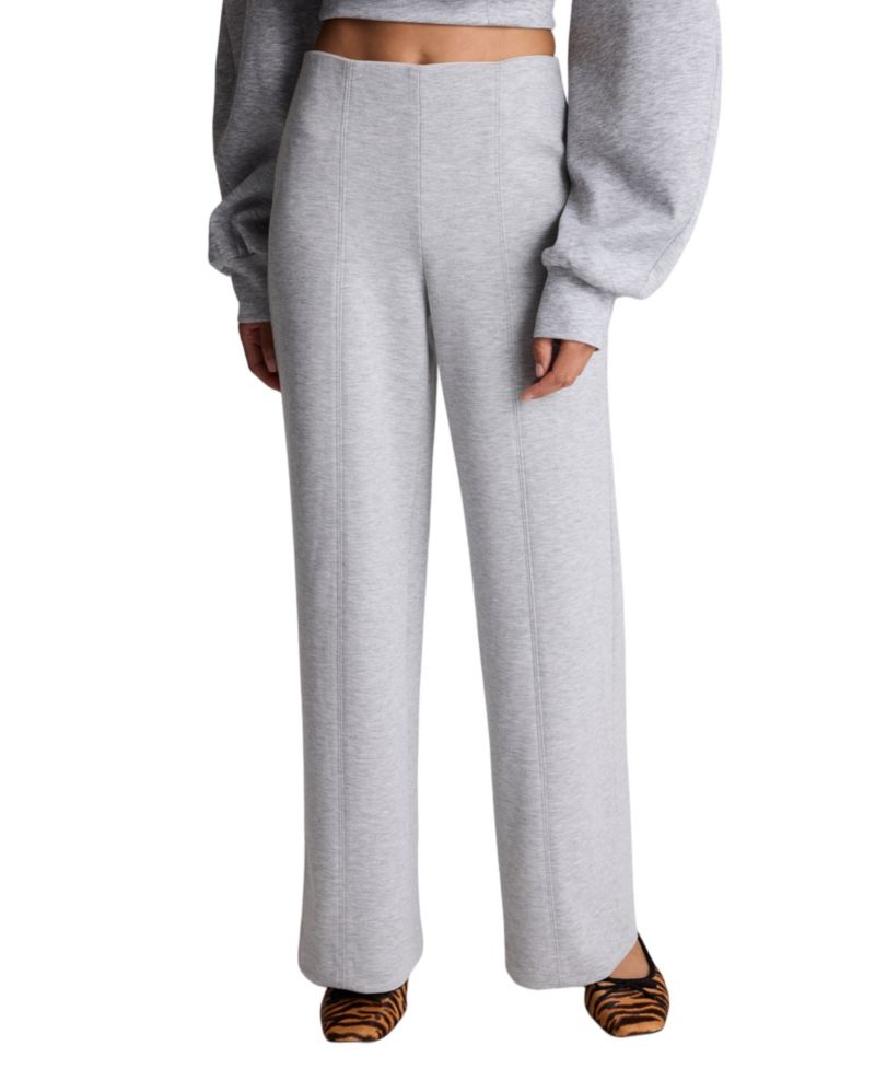 Women's High-Rise Hollywood-Waist Wide-Leg Pants