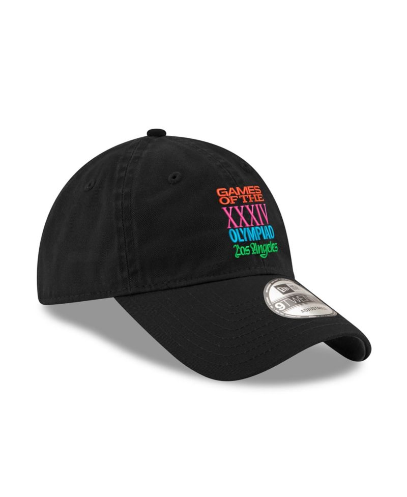 Men's Black LA28 Superbloom Collection 9TWENTY Adjustable Hat