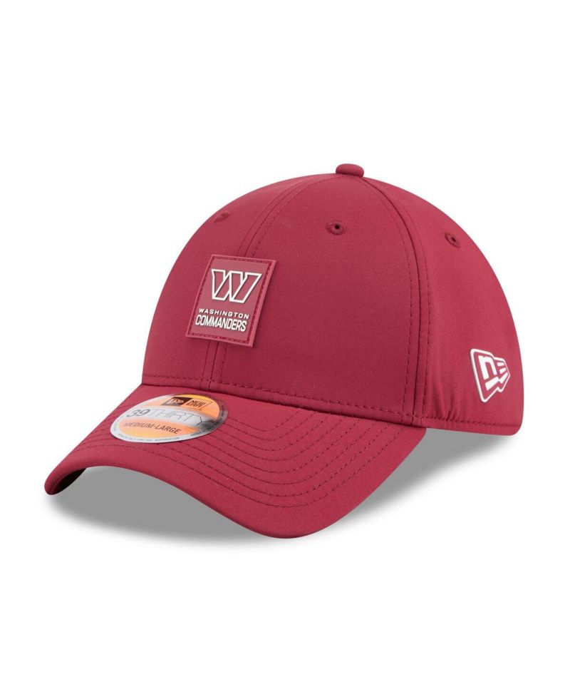 Men's Burgundy Washington Commanders 2025 Sideline 39THIRTY Flex Hat