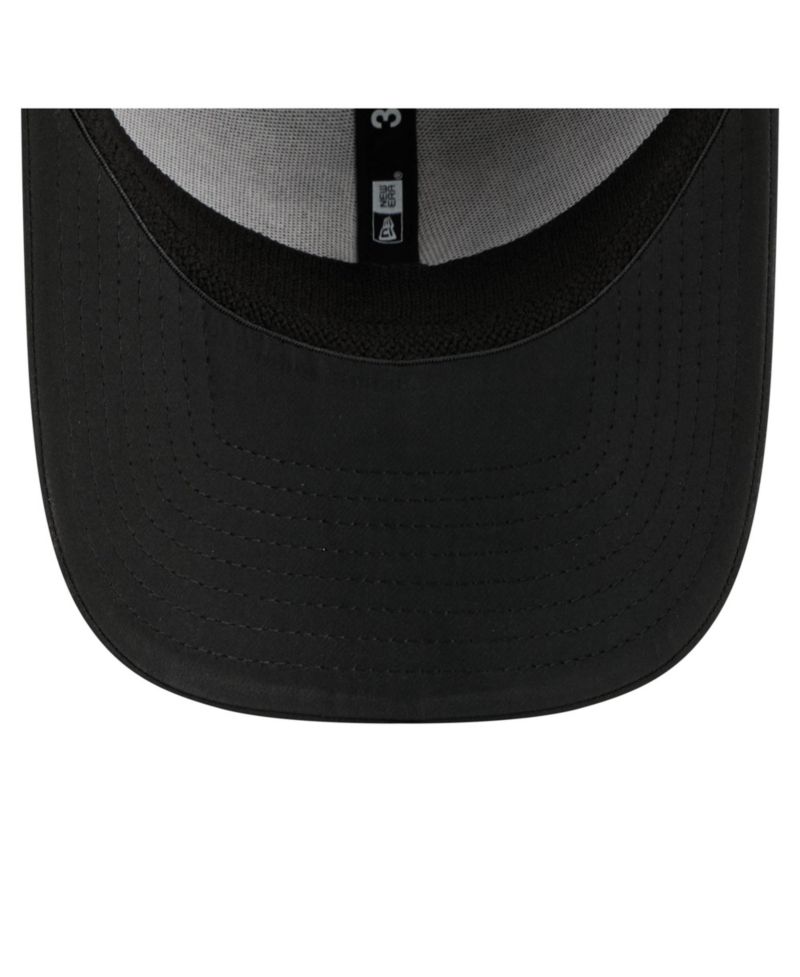 Men's Black Pittsburgh Penguins Logo 39THIRTY Flex Hat