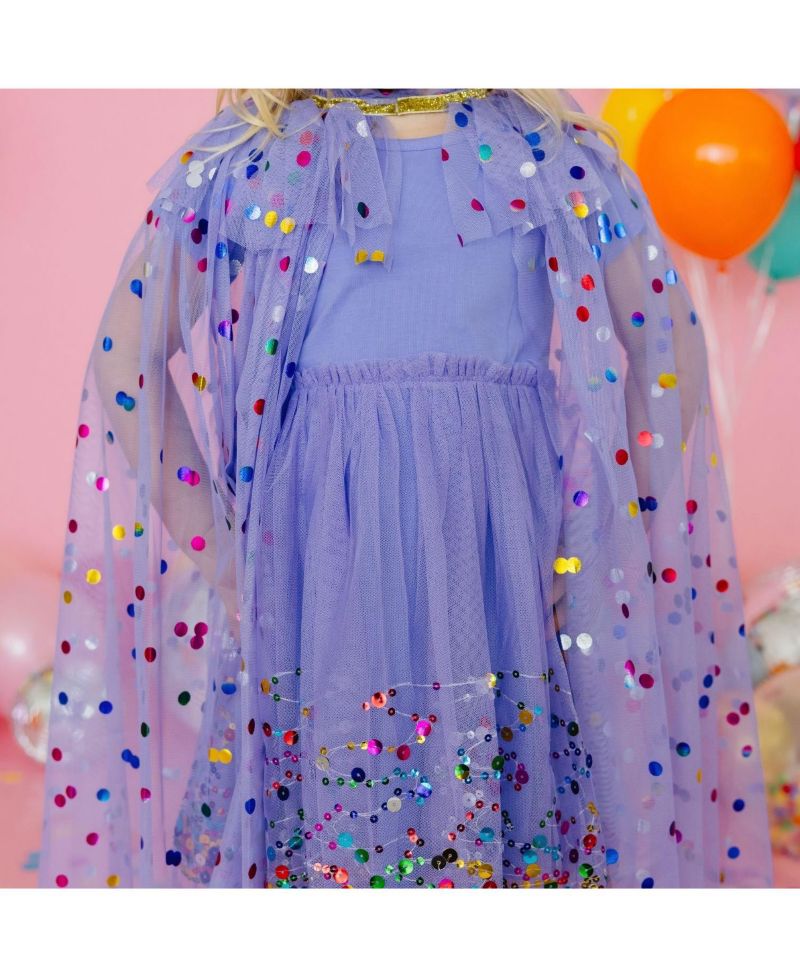 Child Girl's Confetti Cape