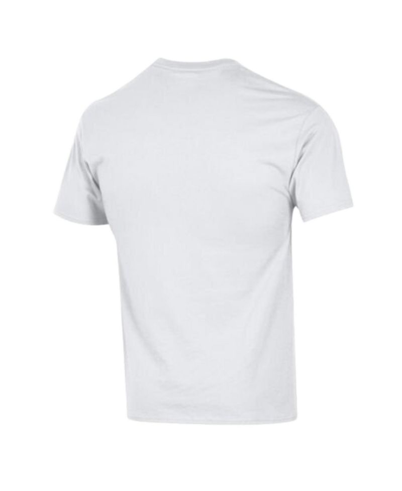 Men's White Indianapolis Colts Arch Over Logo T-Shirt