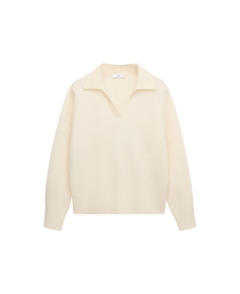 Women's Selection Loose-Fit Polo Sweater