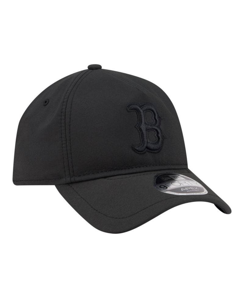 Men's Black Boston Red Sox Injection Apex 9FORTY Adjustable Hat