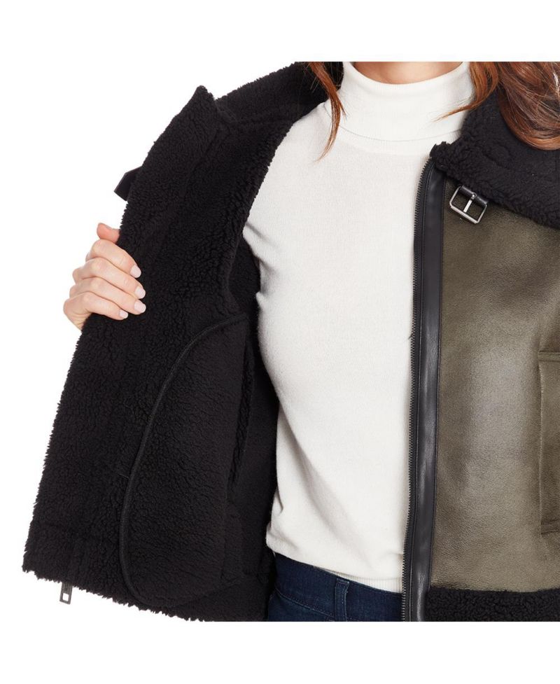 Women's Chloe Faux Shearling Coat