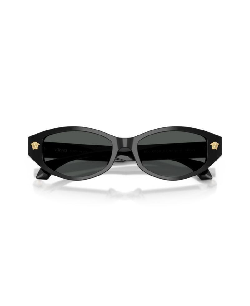 Women's Cat Eye Acetate Low Bridge Sunglasses VE4512D