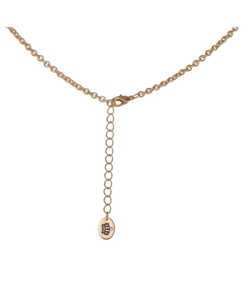 Womens Tennis Necklace with 8MM Multicolor Crystals, 16"+2" Gold Tone-Plated Tennis Jewelry