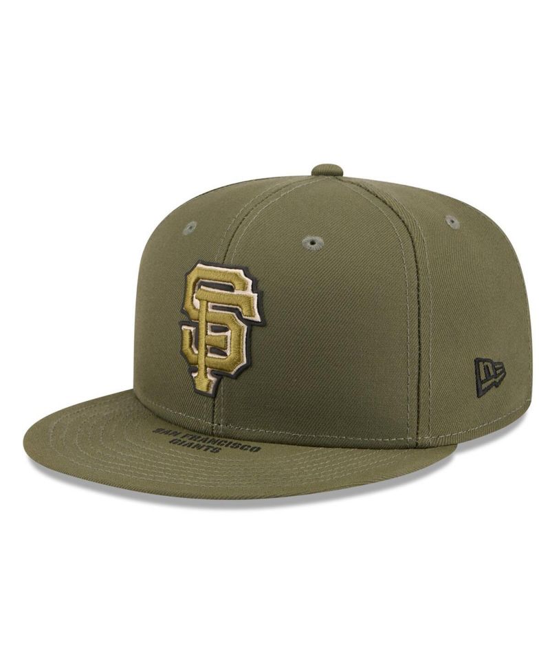 Men's Olive San Francisco Giants 2026 Armed Forces Day 59FIFTY Fitted Hat