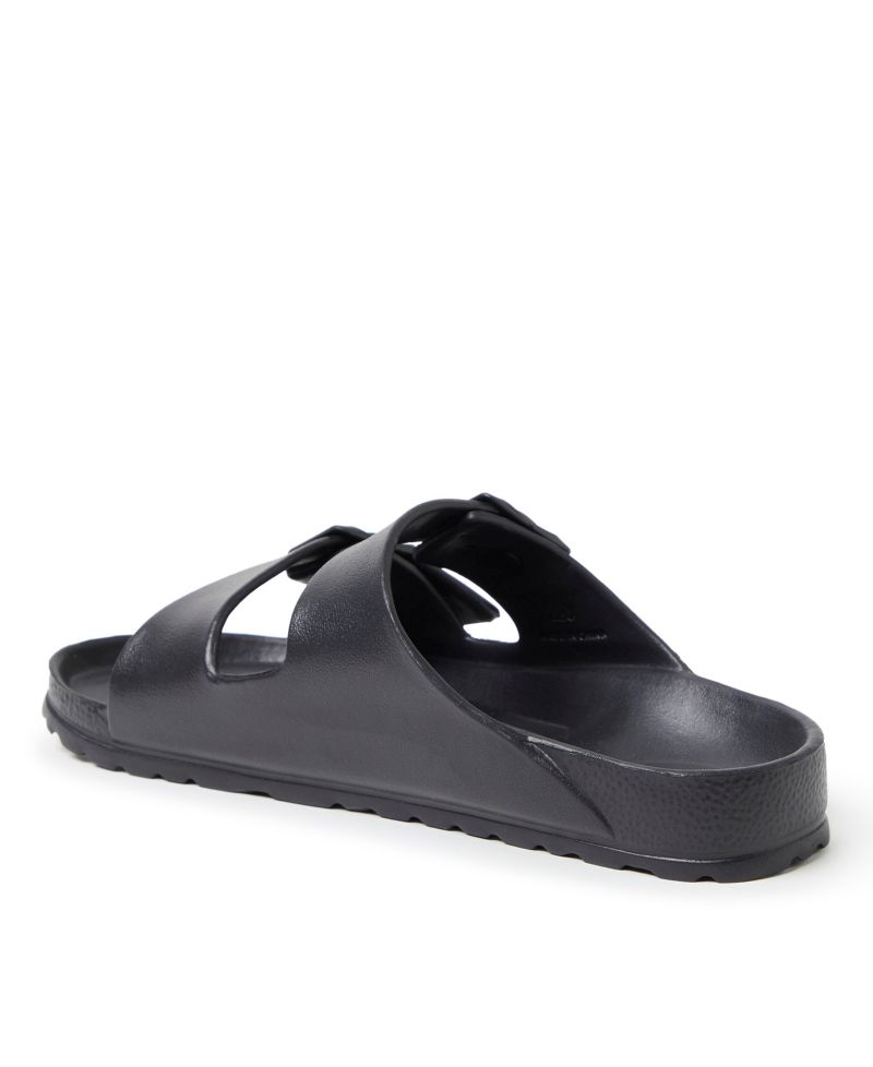 EcoCozy Women's Sustainable Double Buckle Sandal