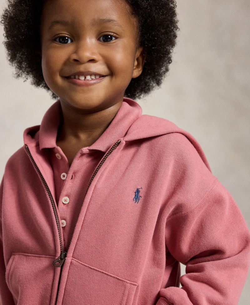 Girls' 2T-6X Long-Sleeve Full-Zip Hoodie