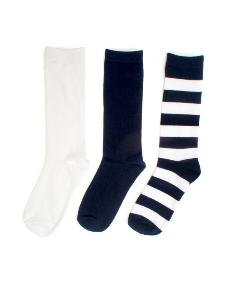 Unisex 3 Pack Sport Crew Socks