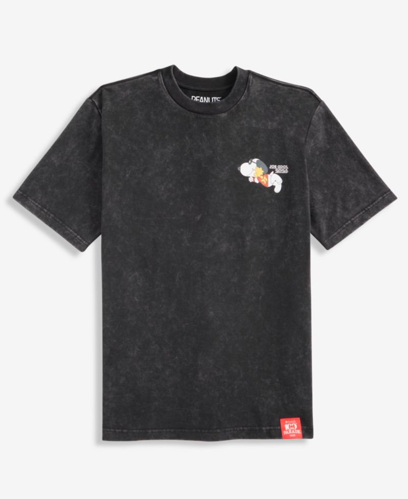 100th Thanksgiving Day Parade Adult Unisex Snoopy Balloons Through The Years Graphic T-Shirt