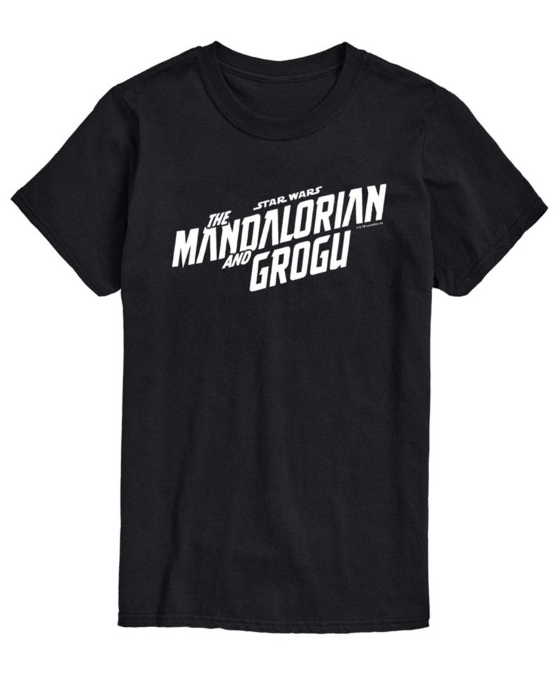 Men's The Star Wars Mandalorian & Grogu Movie Graphic T-Shirt