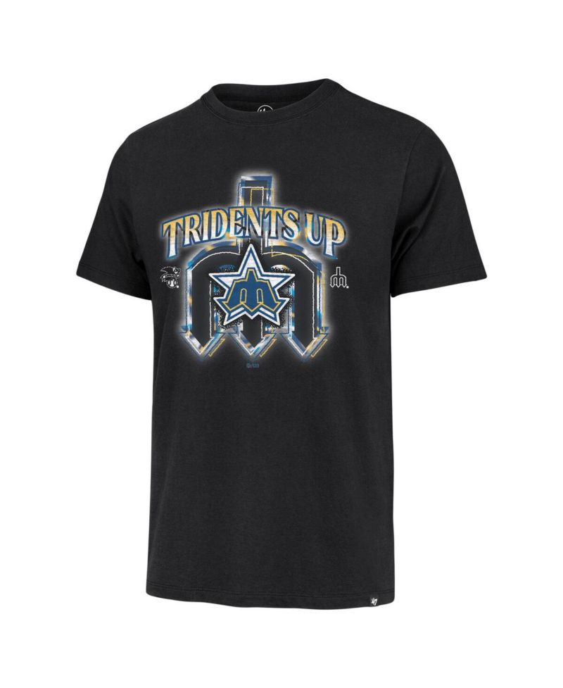 Men's Black Seattle Mariners Regional Franklin T-Shirt