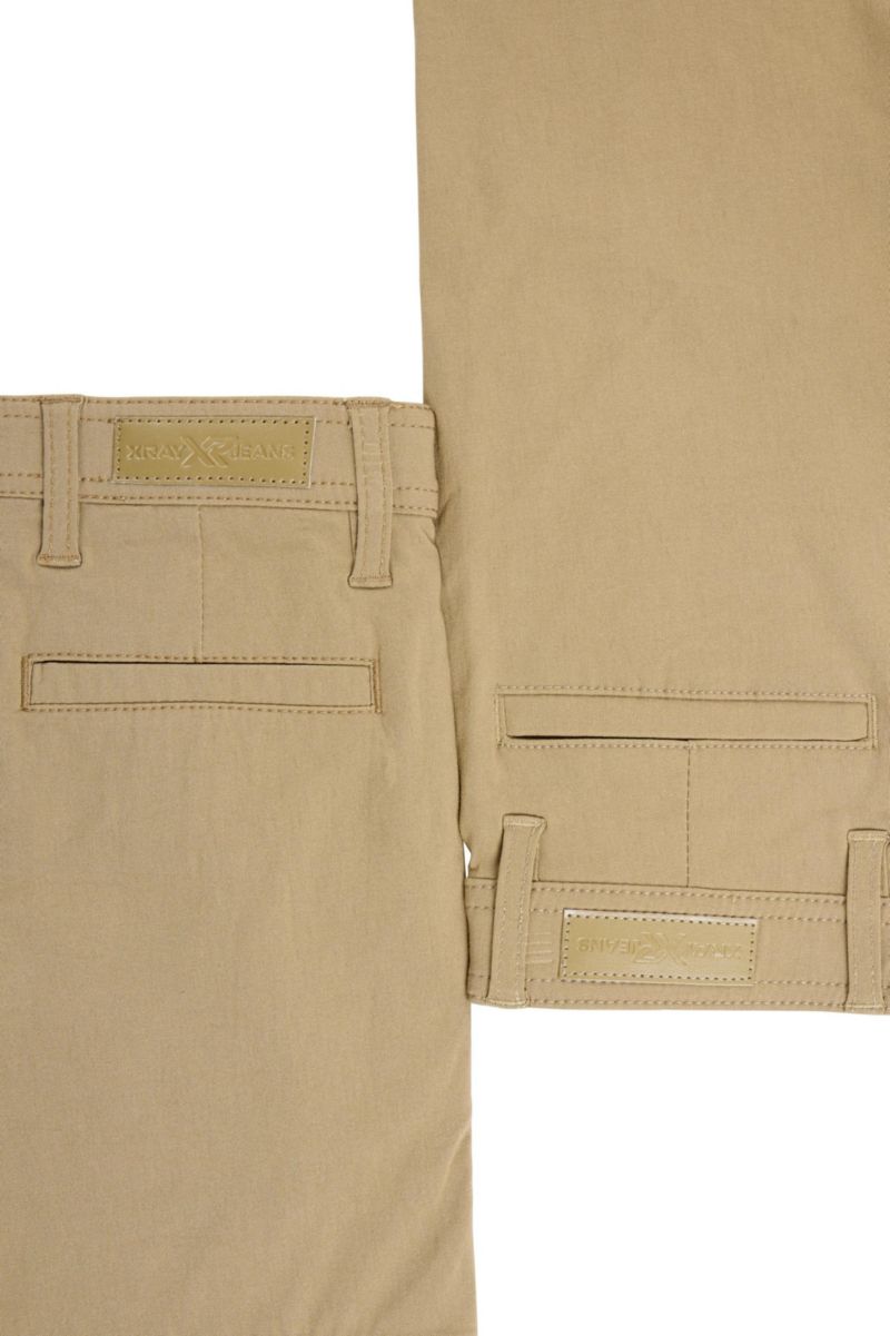 Little Boys 2 Pack Flex Waist Nylon Golf Chino Shorts
