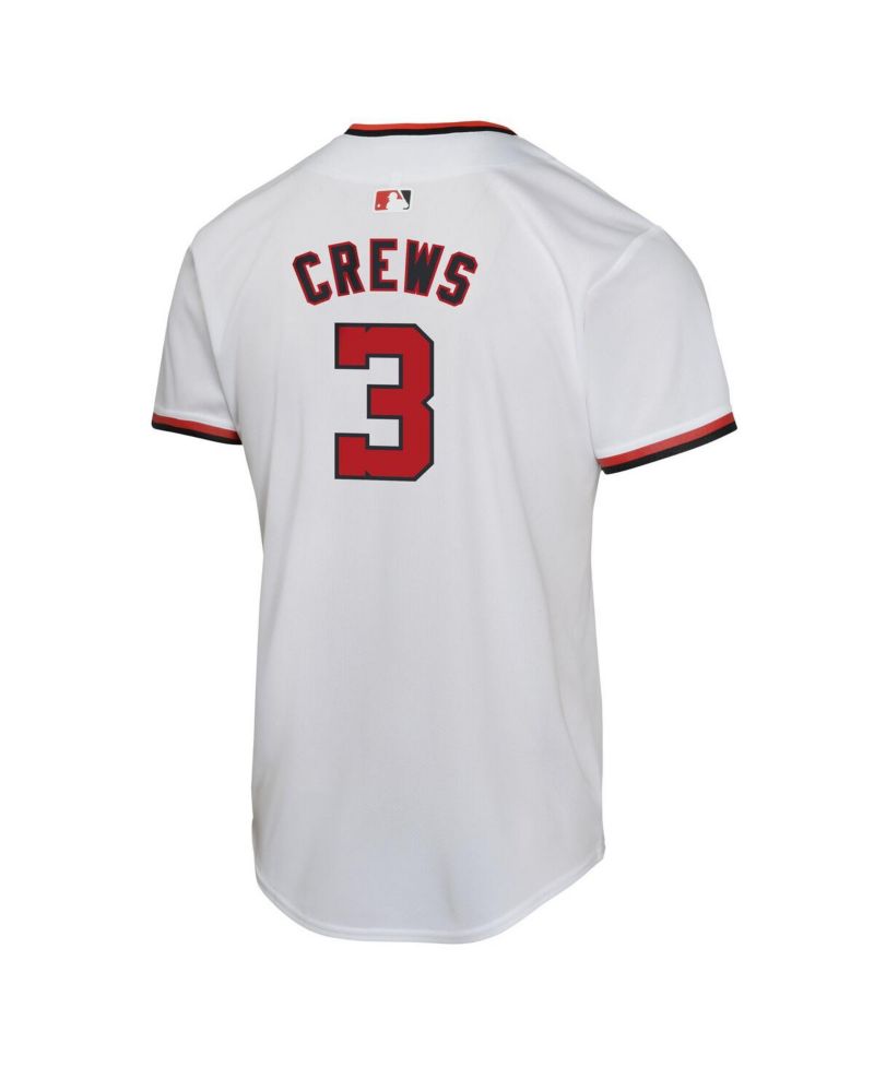 Big Boys and Girls Dylan Crews White Washington Nationals Alternate Game Player Jersey