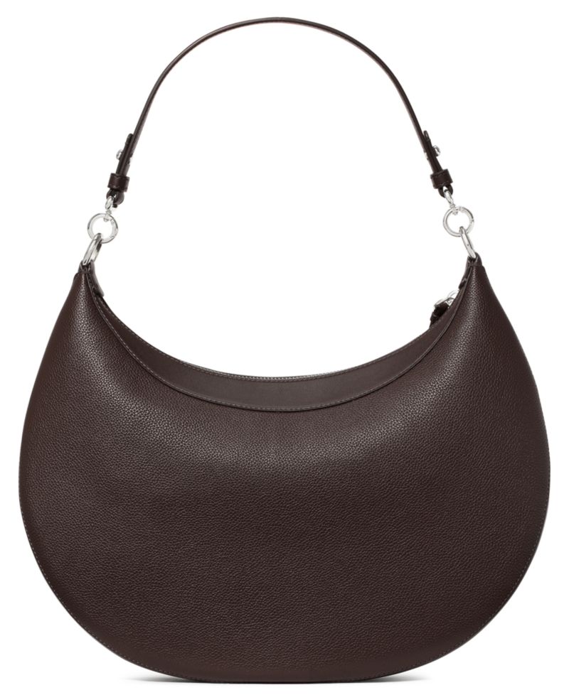 Liv Large Pebbled Leather Hobo Bag
