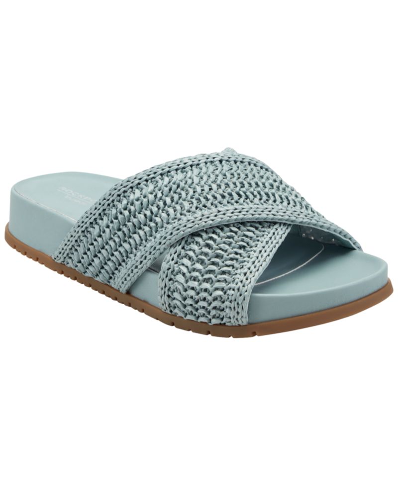 Women's Leia Crisscross Flat Footbed Sandals