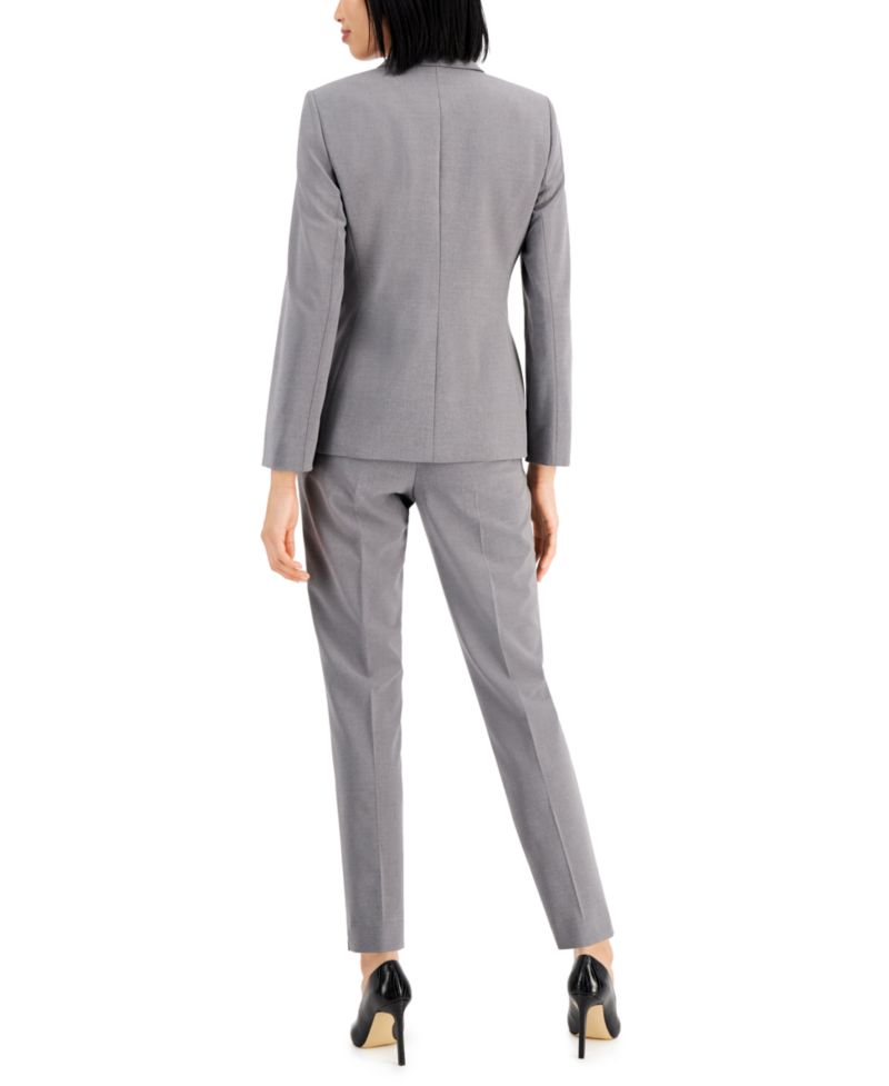 Notched Two-Button Blazer & Shannon Suit Pants Suit Separates