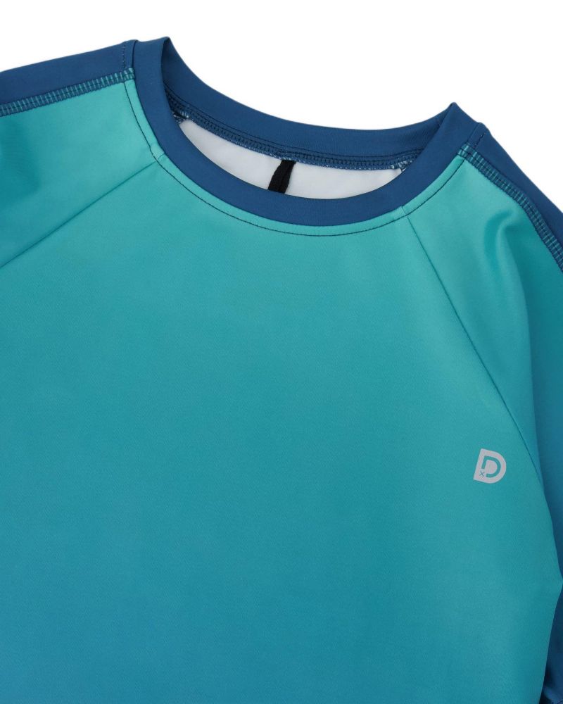 Boy Short Sleeve Athletic Top in Polyester - Child