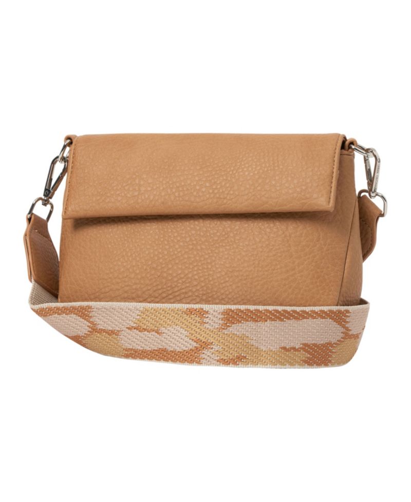 Realism Faux Leather Crossbody Bag