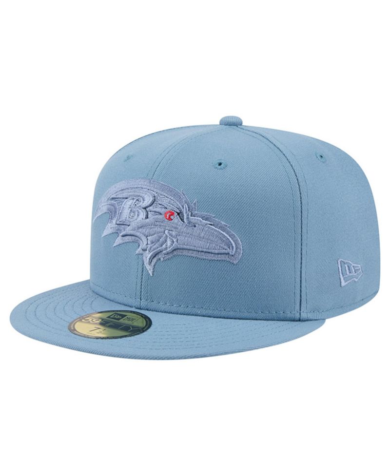 Men's Blue Baltimore Ravens Color Pack 59FIFTY Fitted Hat