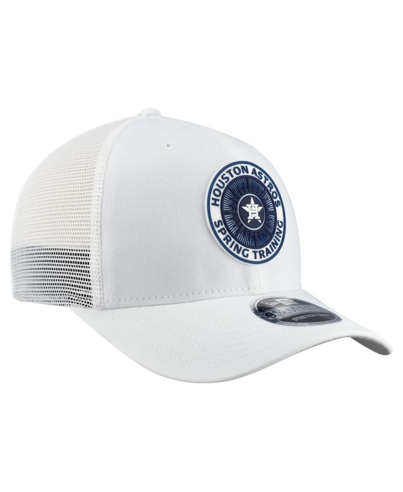 Men's White Houston Astros 2026 Spring Training Fan Pack 9SEVENTY Adjustable Trucker Hat