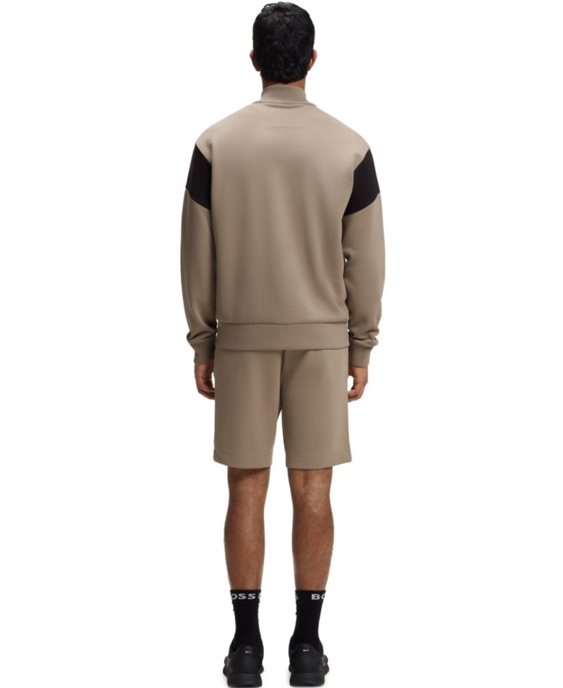 BOSS by Men's Cotton-Blend Regular-Fit Sweatshirt