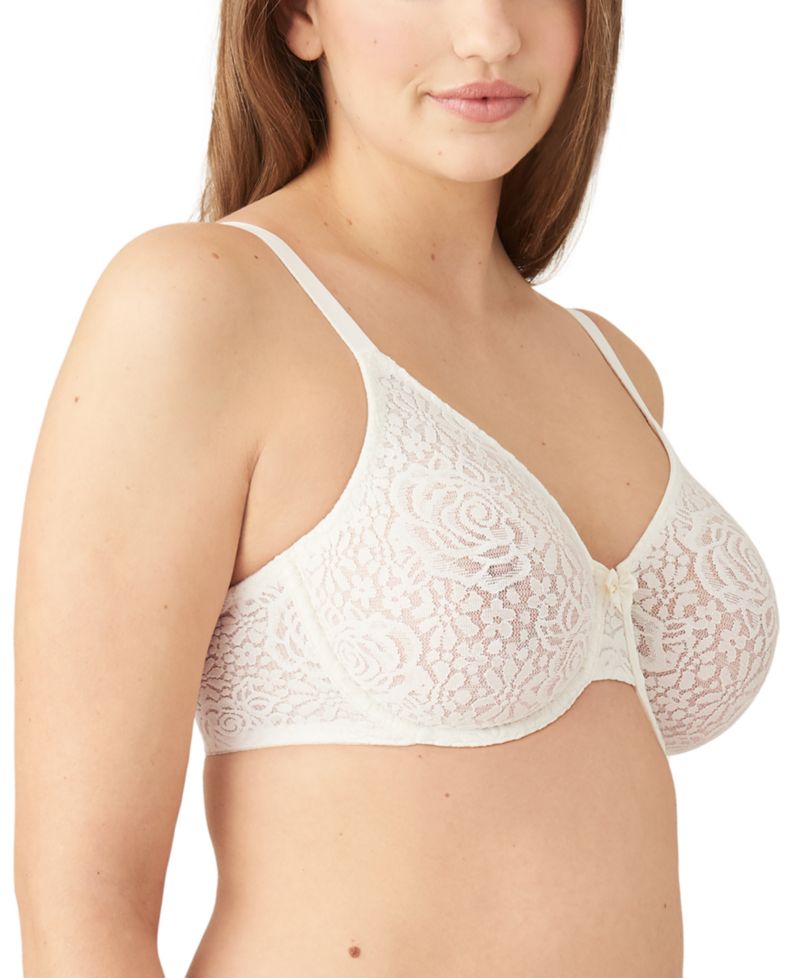 Halo Lace Molded Underwire Bra 851205, Up To G Cup