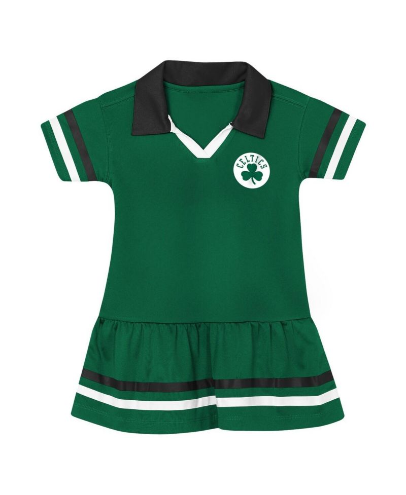 Girls Kelly Green Boston Celtics Star Player Fashion Dress