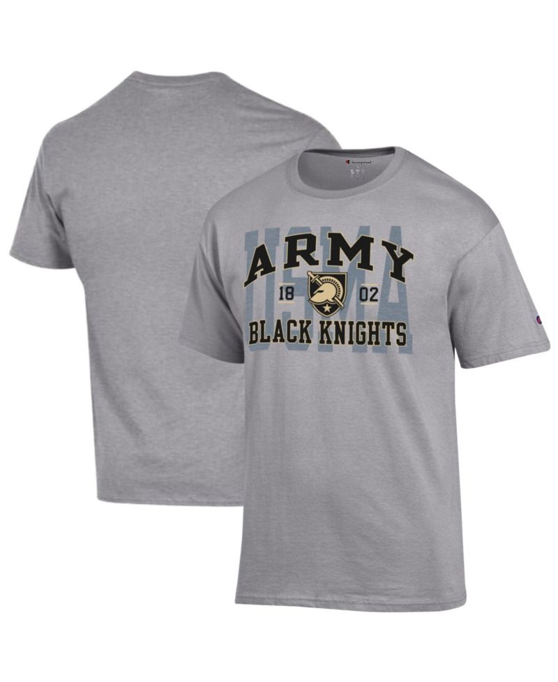 Men's Heather Gray Army Black Knights Varsity T-Shirt