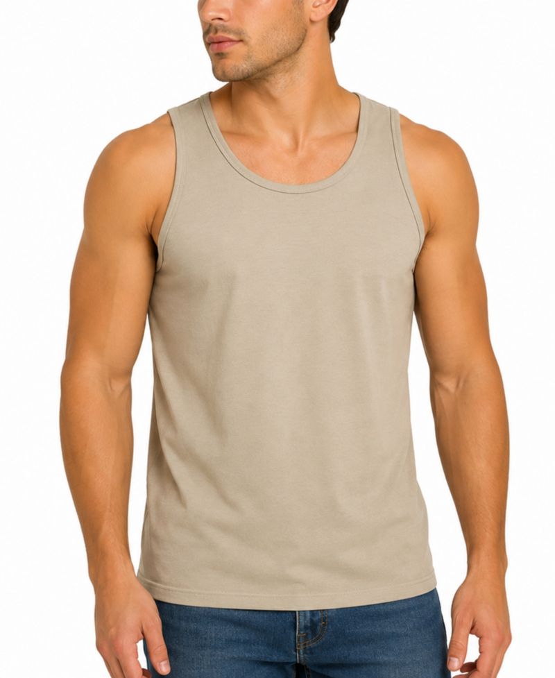 Men's Micro Waffle Knit Regular-Fit Tank Top