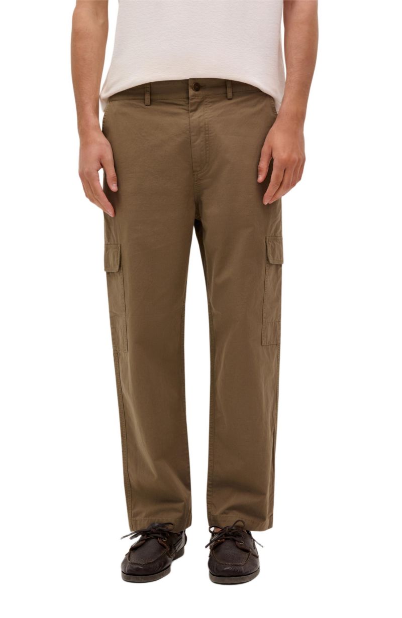 Men's Cargo Linen Pants