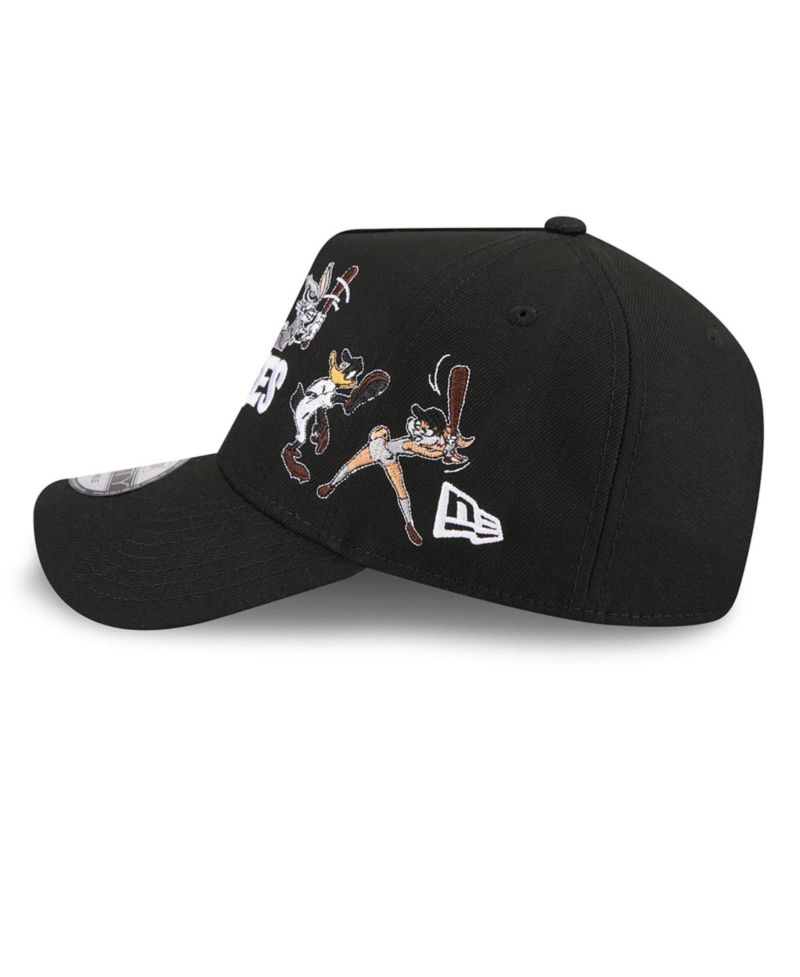 Men's Black Pittsburgh Pirates Looney Tunes A-Frame 9FORTY Adjustable Hat