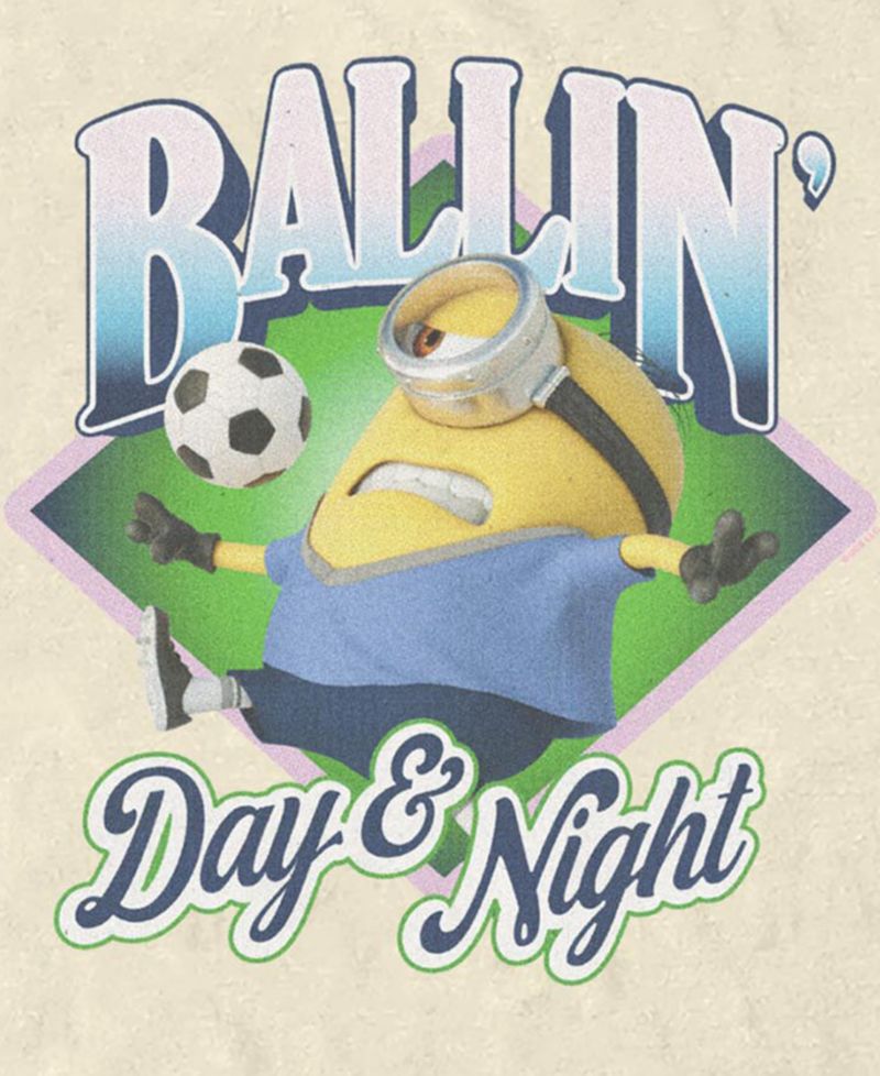 Men's Balling Day and Night Graphic T-Shirt