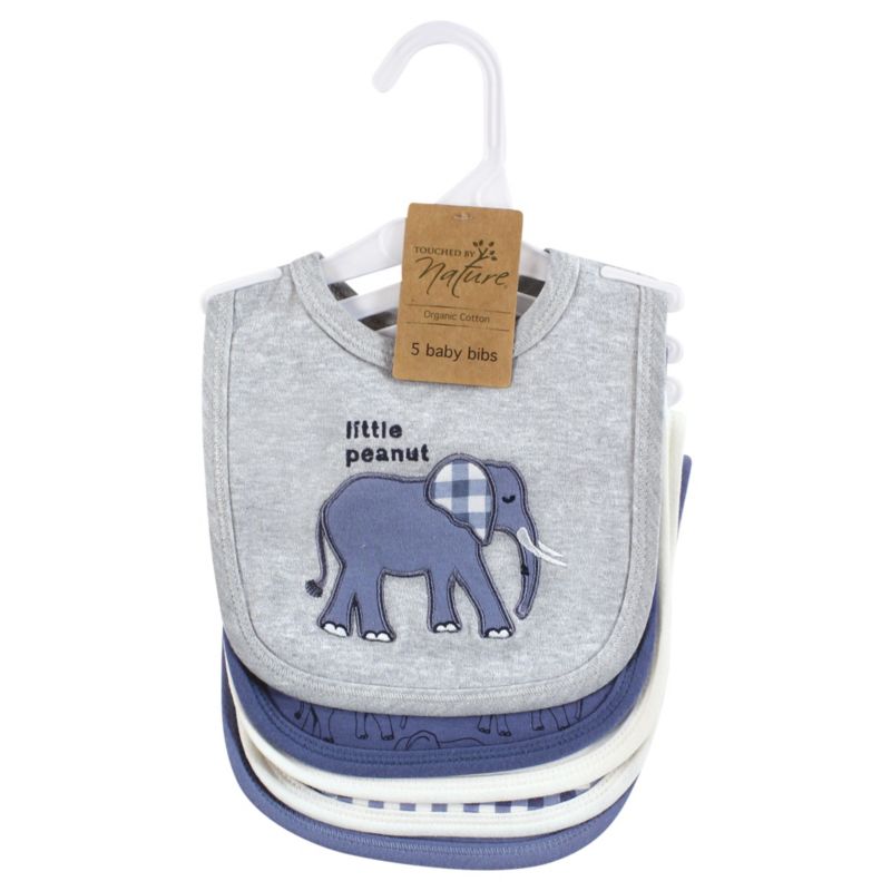 Boys Soft Natural Cotton Bibs