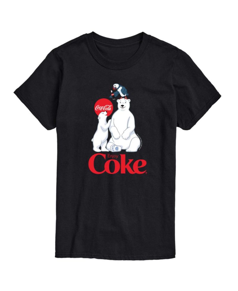 Men's Coca-Cola Polar Bears and Puffin Graphic T-Shirt