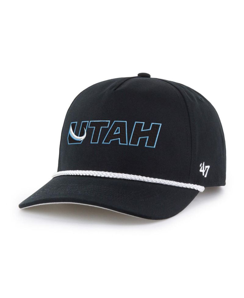 Men's Black Utah Mammoth Rope Hitch Adjustable Hat