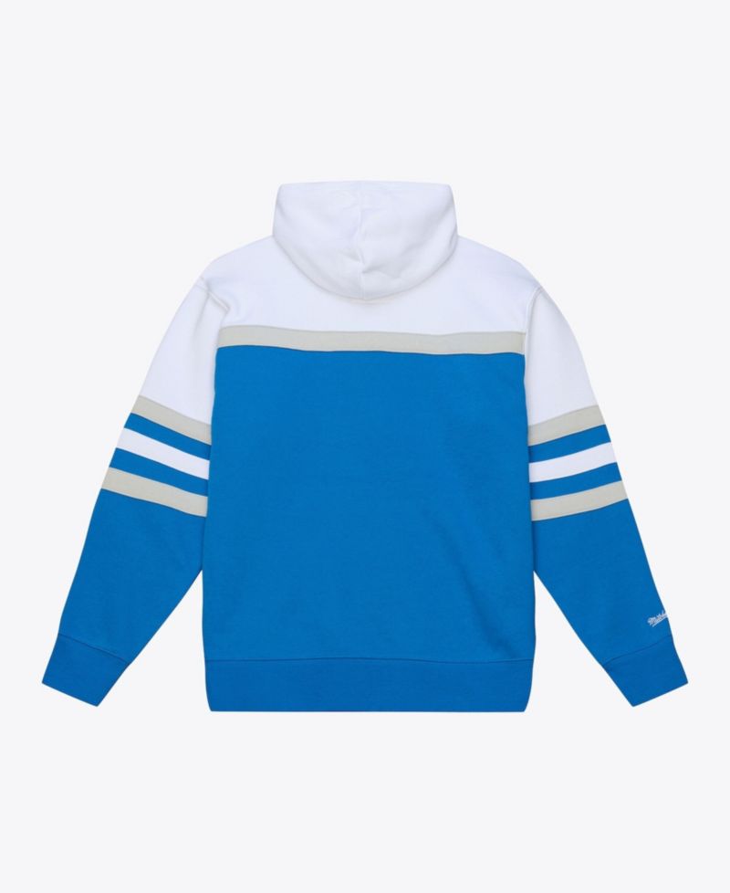 Men's Blue Detroit Lions Head Coach Hoodie