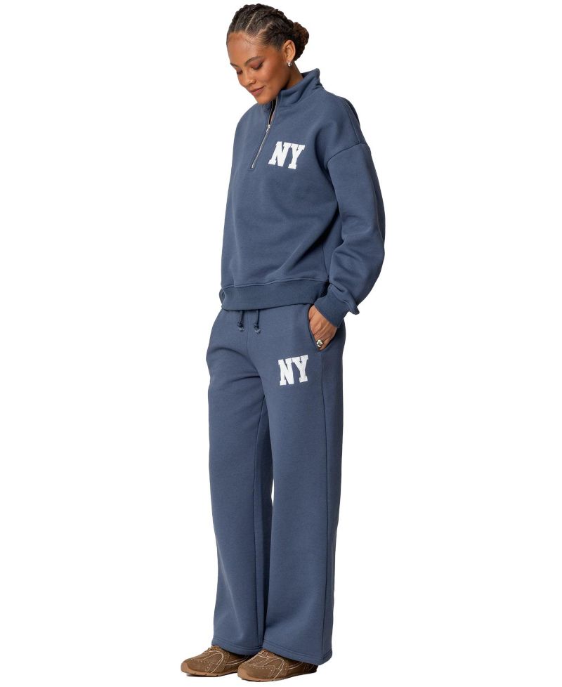 Women's Ny Wide Leg Sweatpants