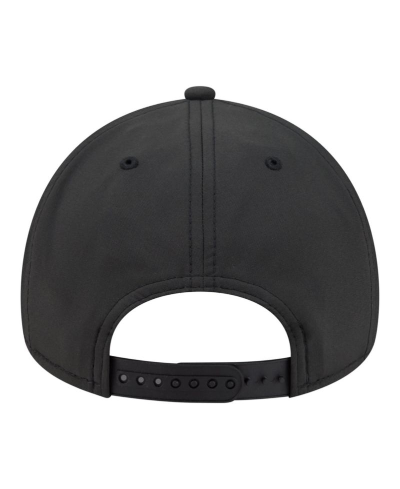 Men's Black Boston Red Sox Injection Apex 9FORTY Adjustable Hat