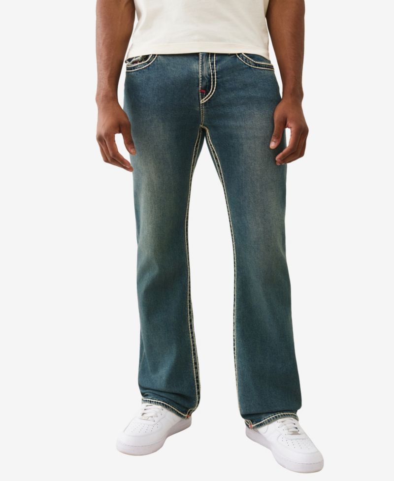 Men's Billy Bootcut Rope Stitch Flap Jeans