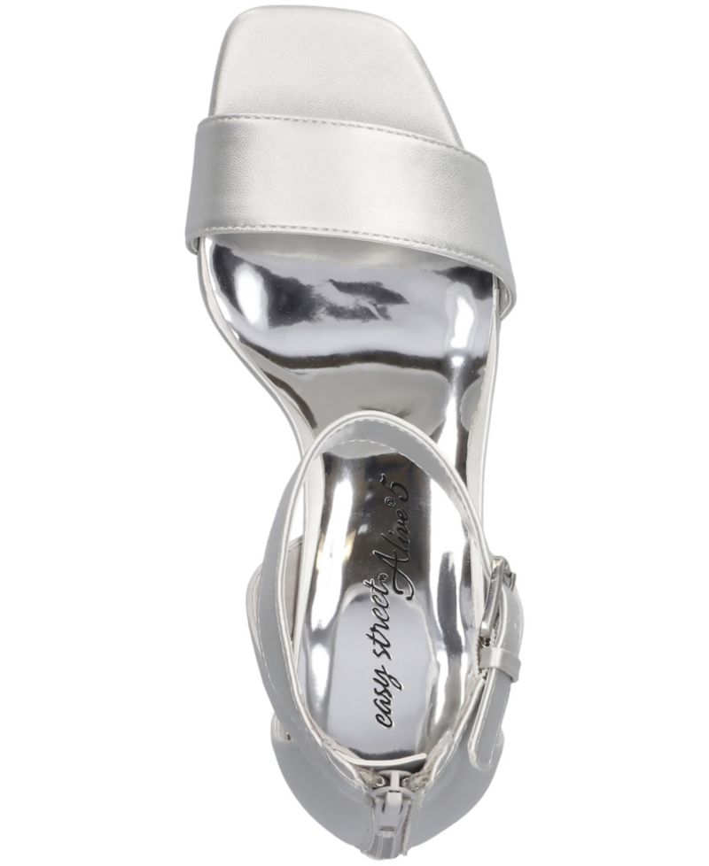 Ro Square Toe Heeled Sandals