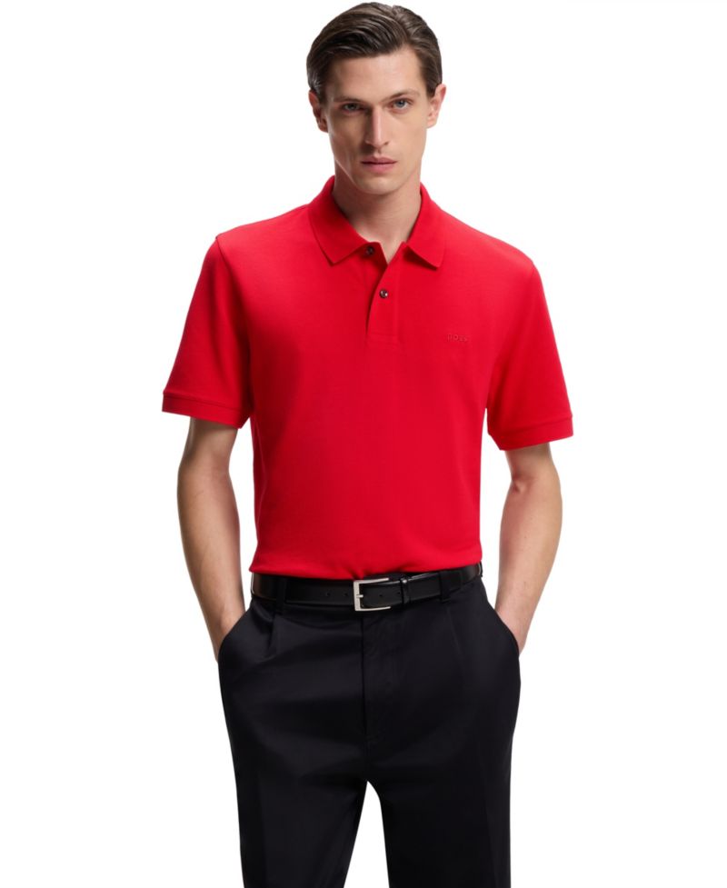 Men's Cotton Piqu&eacute; Pallas Regular-Fit Polo Shirt