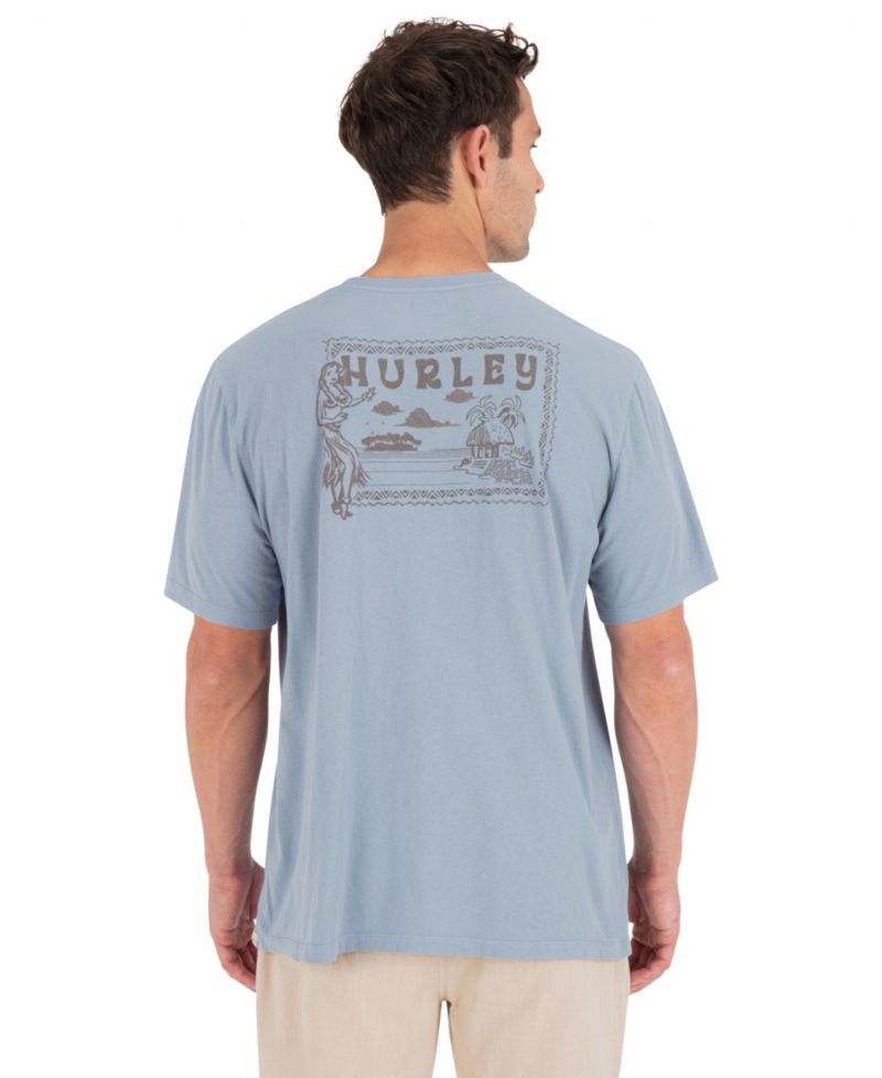 Men's Hula Short-Sleeve Crewneck T-Shirt