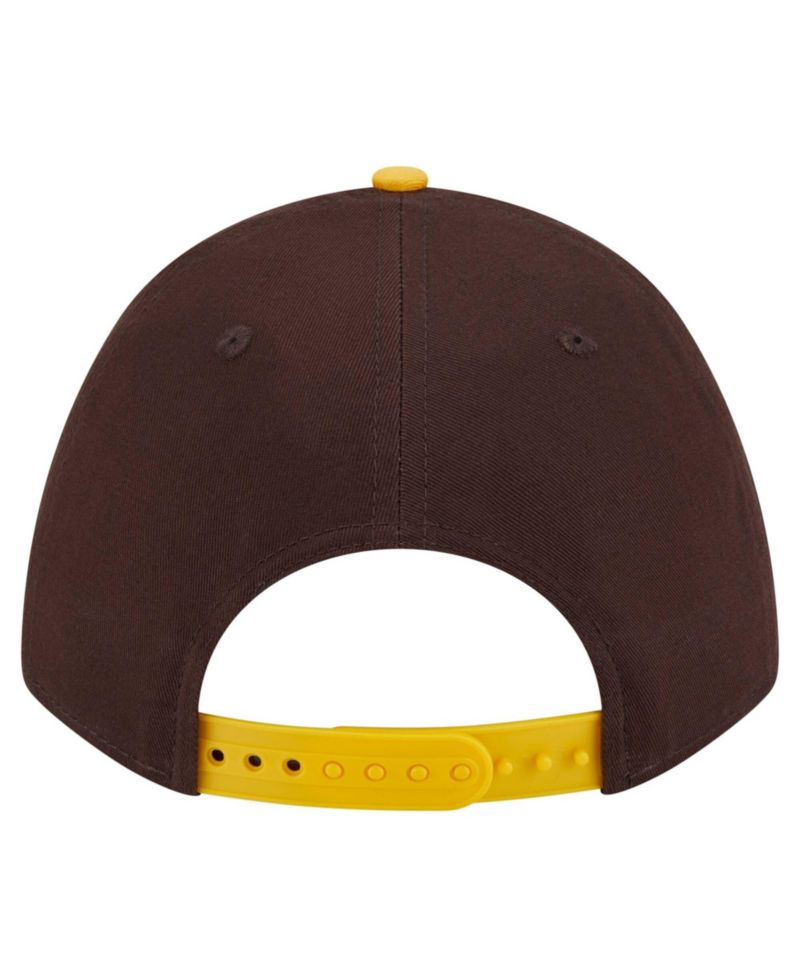 Men's Brown/Gold San Diego Padres Arch 9FORTY A-Frame M-Crown Adjustable Hat