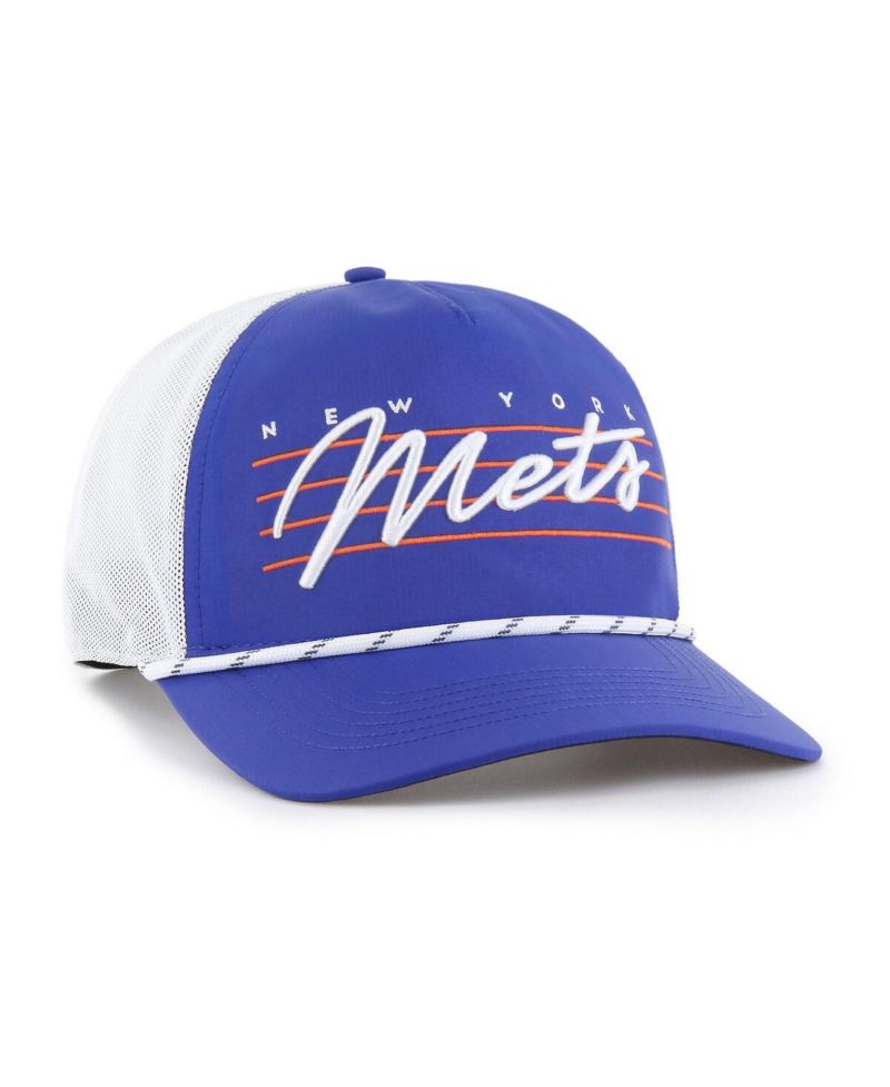 Men's Royal New York Mets Brrr Downburst Mesh Hitch Adjustable Hat